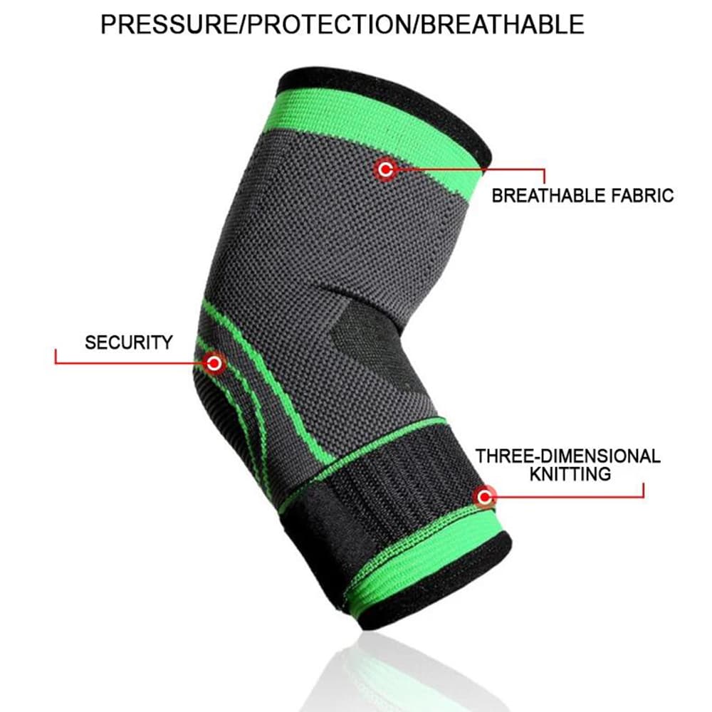 Albuestøtte -give kompression og støtte til albuen –