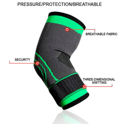 Albuestøtte -give kompression og støtte til albuen –