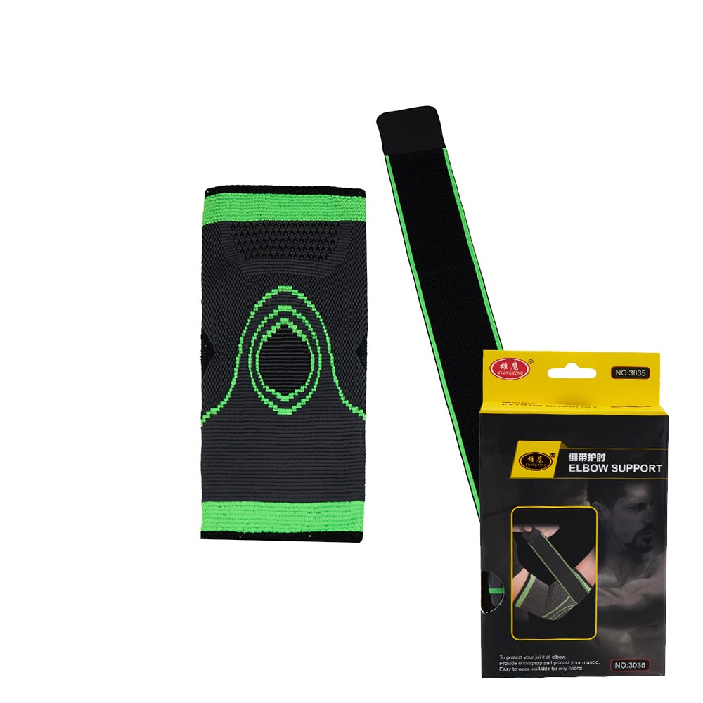 Albuestøtte -give kompression og støtte til albuen –