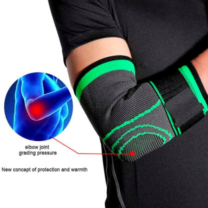 Albuestøtte -give kompression og støtte til albuen –