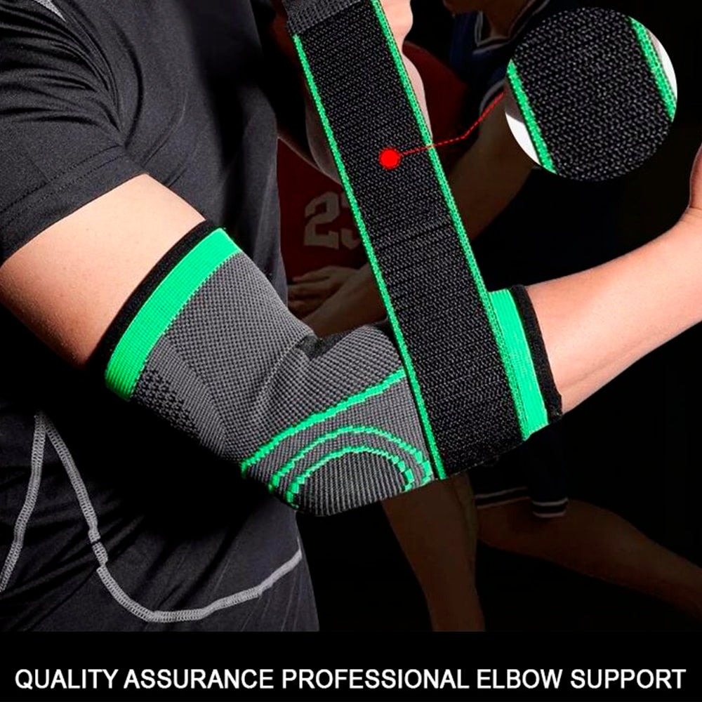 Albuestøtte -give kompression og støtte til albuen –