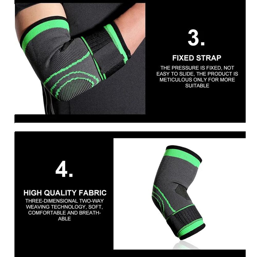 Albuestøtte -give kompression og støtte til albuen –