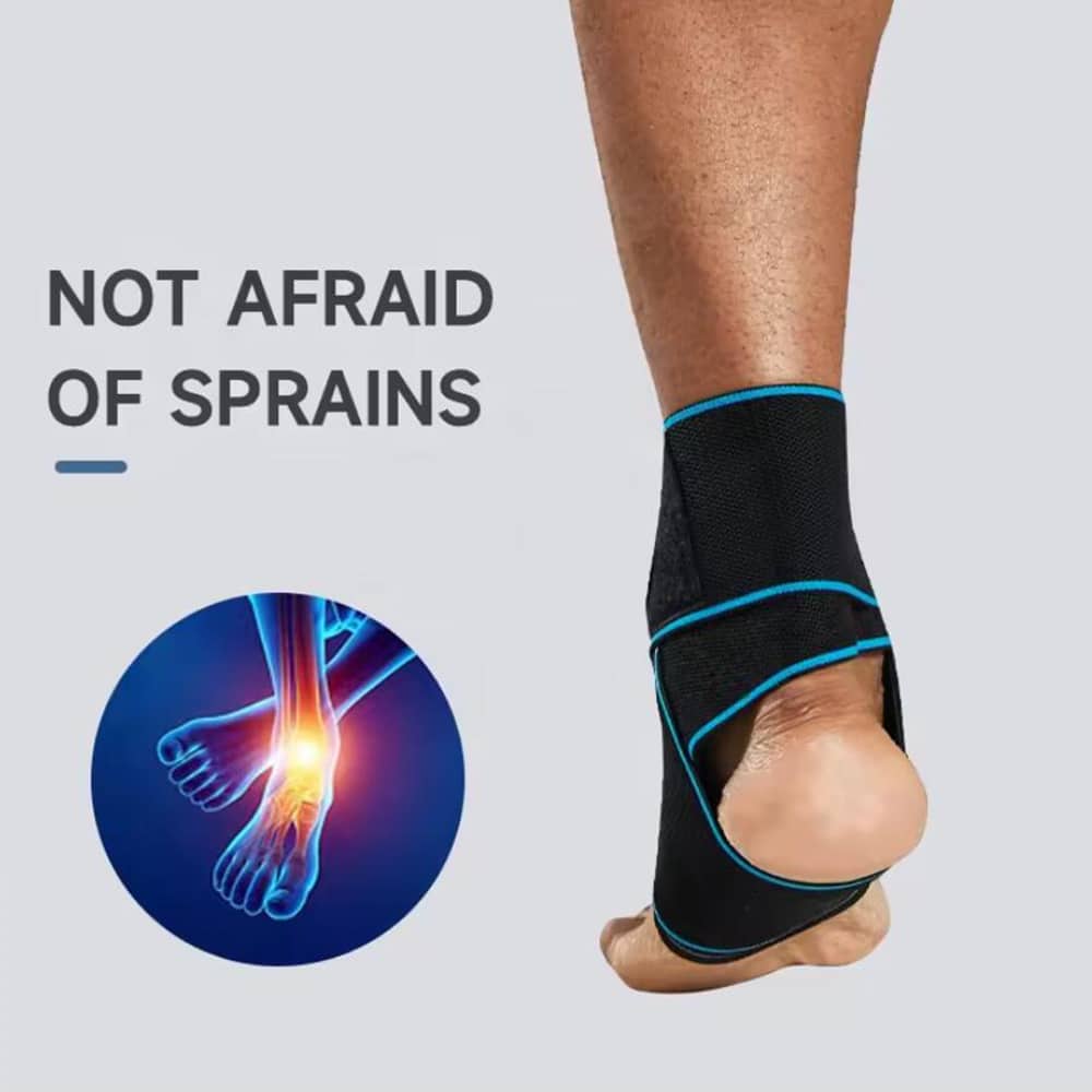 Ankelbind -give kompression og støtte til ankelleddet -