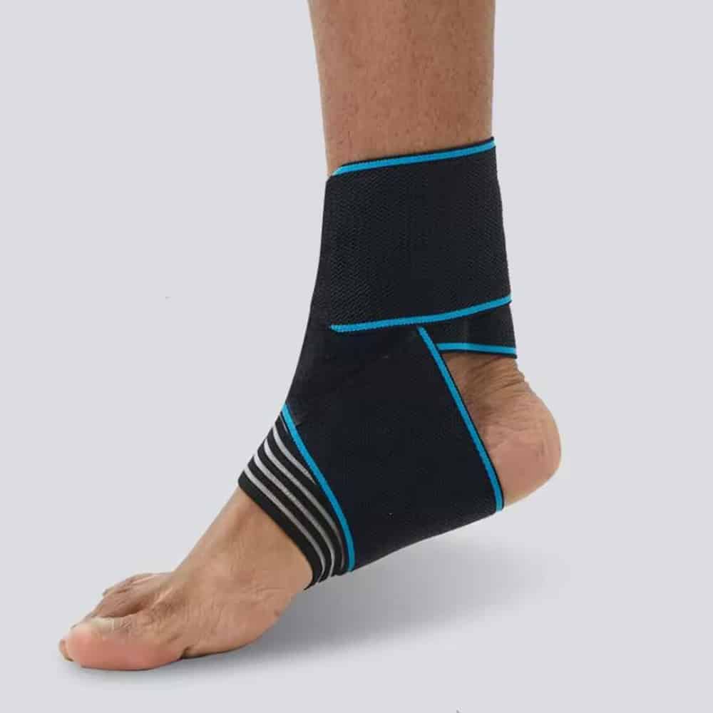 Ankelbind -give kompression og støtte til ankelleddet -