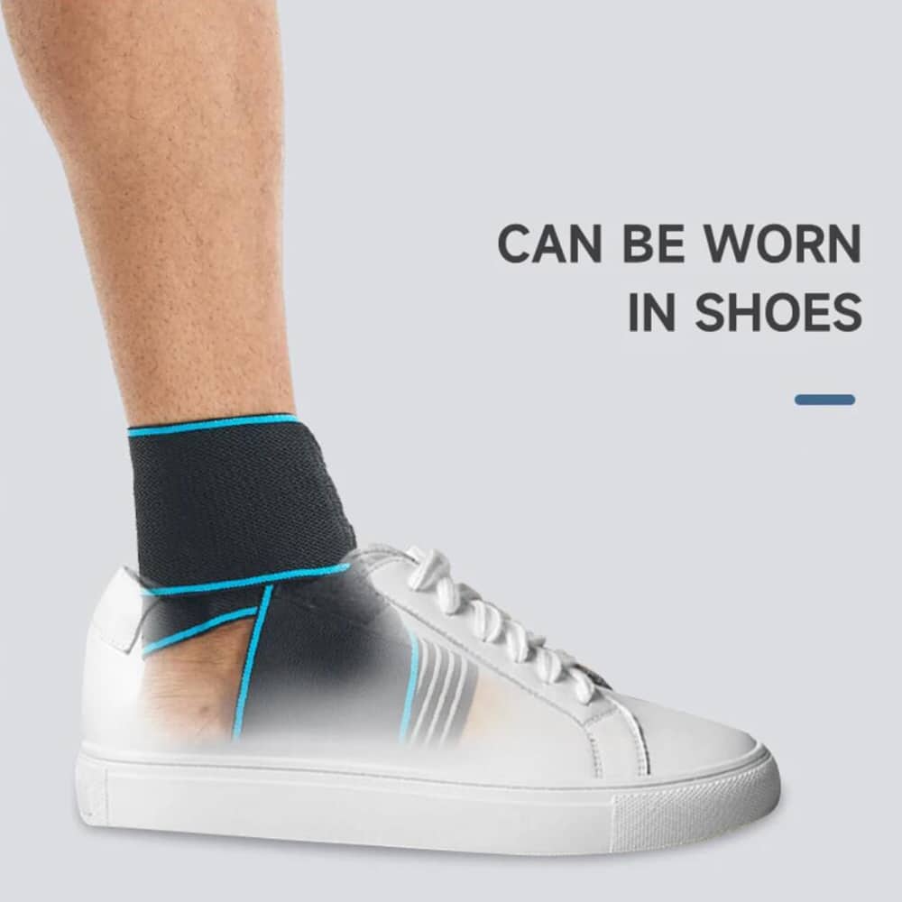 Ankelbind -give kompression og støtte til ankelleddet -