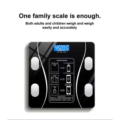 Badevægt (180 kg) Pro - BMI-funktion & Bluetooth
