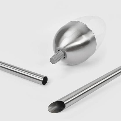 Bedlampe/fakkel 2 stk. m. pulserende flamme 27 cm. (Solcelle m/spyd)