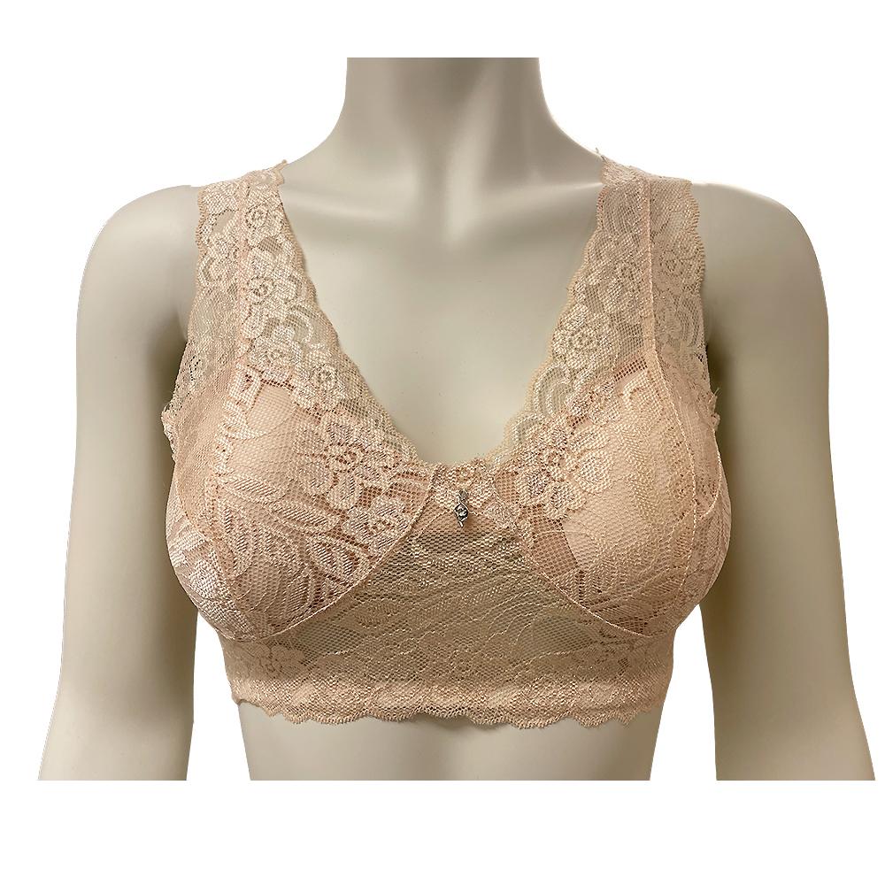 Lace Comfort BH (3 stk. i 3 farver uden bøjle)