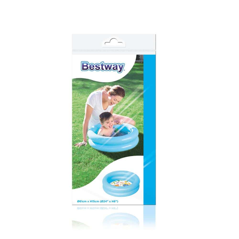 Mini børne/baby badebassin 2-ringe fra Bestway