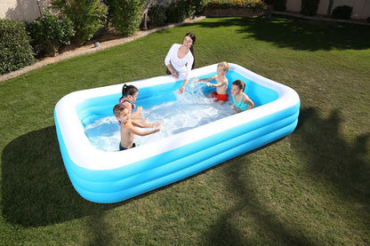 Oppustelig Rektangulær Pool Bestway 1161L - 305 x 183 x 56 cm