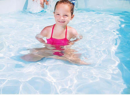 Pool 3300L - Rektangulær m/ metal ramme 300 x 201 x 66 cm fra Bestway