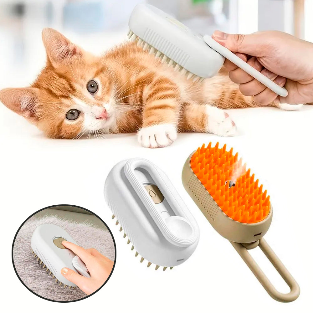 Damp Kæledyrs Børste 3-i-1