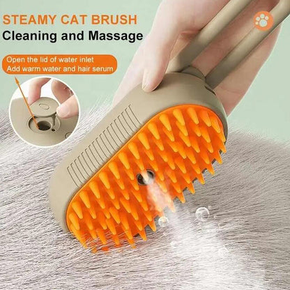 Damp Kæledyrs Børste 3-i-1