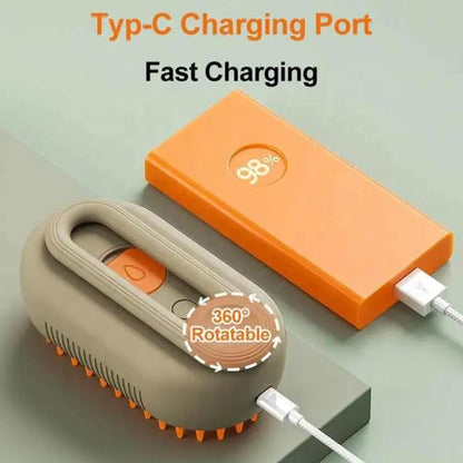 Damp Kæledyrs Børste 3-i-1