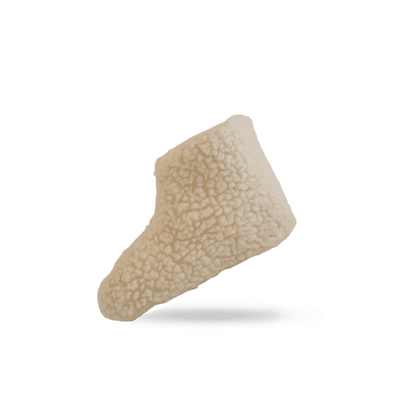 Fluffy Uldstøvle (100% ren uld) - Model Hvid - Dansk Design fra SHUS