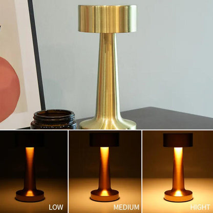 Bordlampe LED m/touch & genopladelig funktion