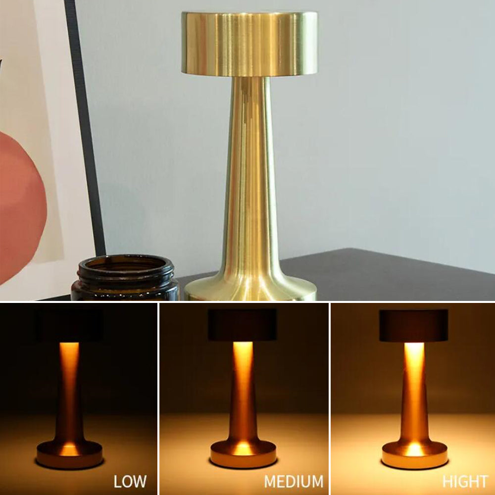 Bordlampe LED m/touch & genopladelig funktion