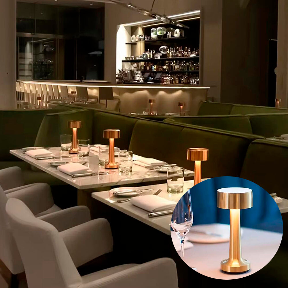 Bordlampe LED m/touch & genopladelig funktion