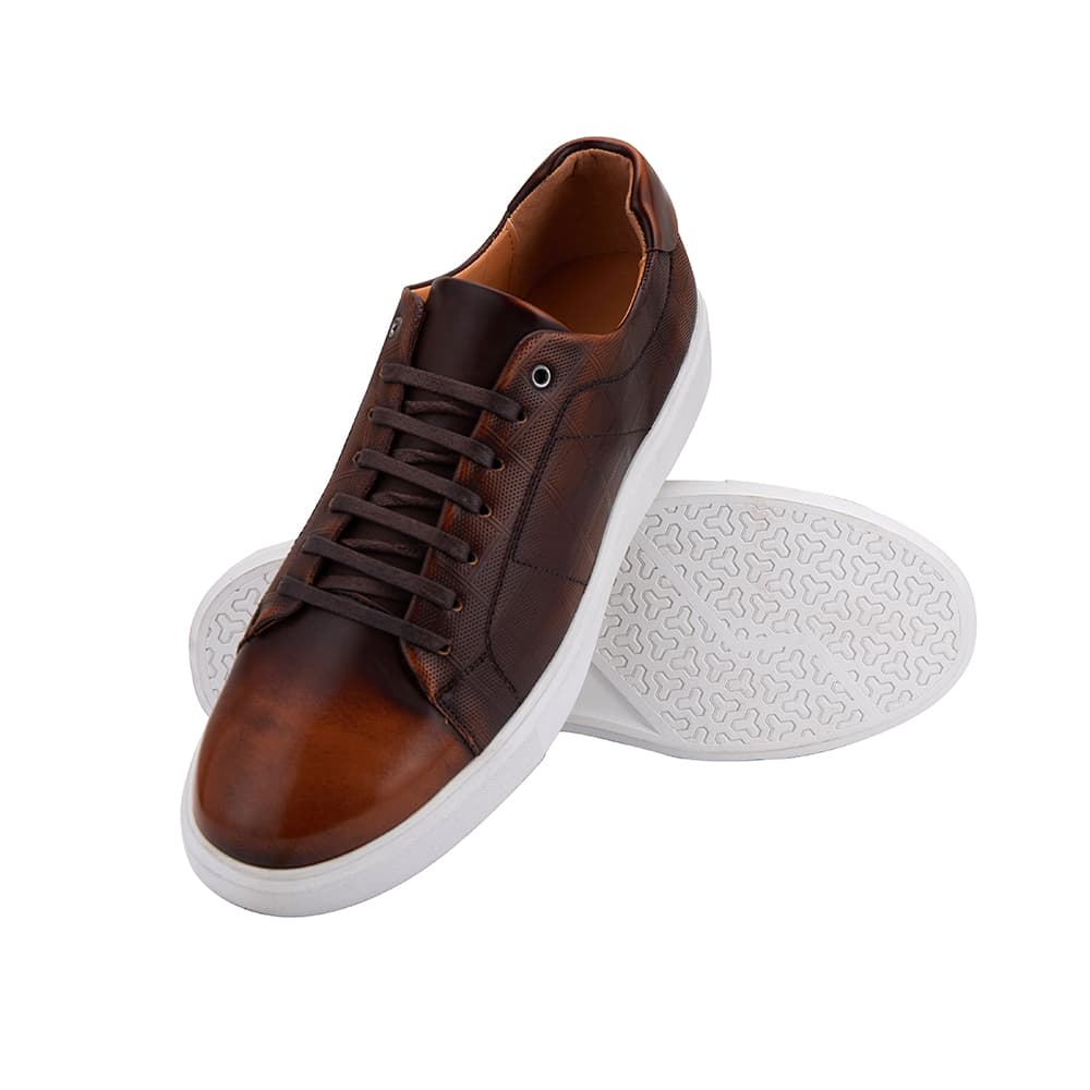 Sneakers til herre, brun