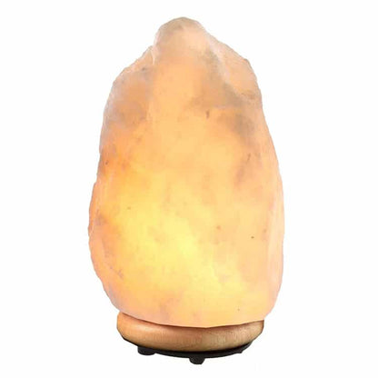 Himalaya saltlampe – lys, ro og naturlig stemning (2 størrelser)