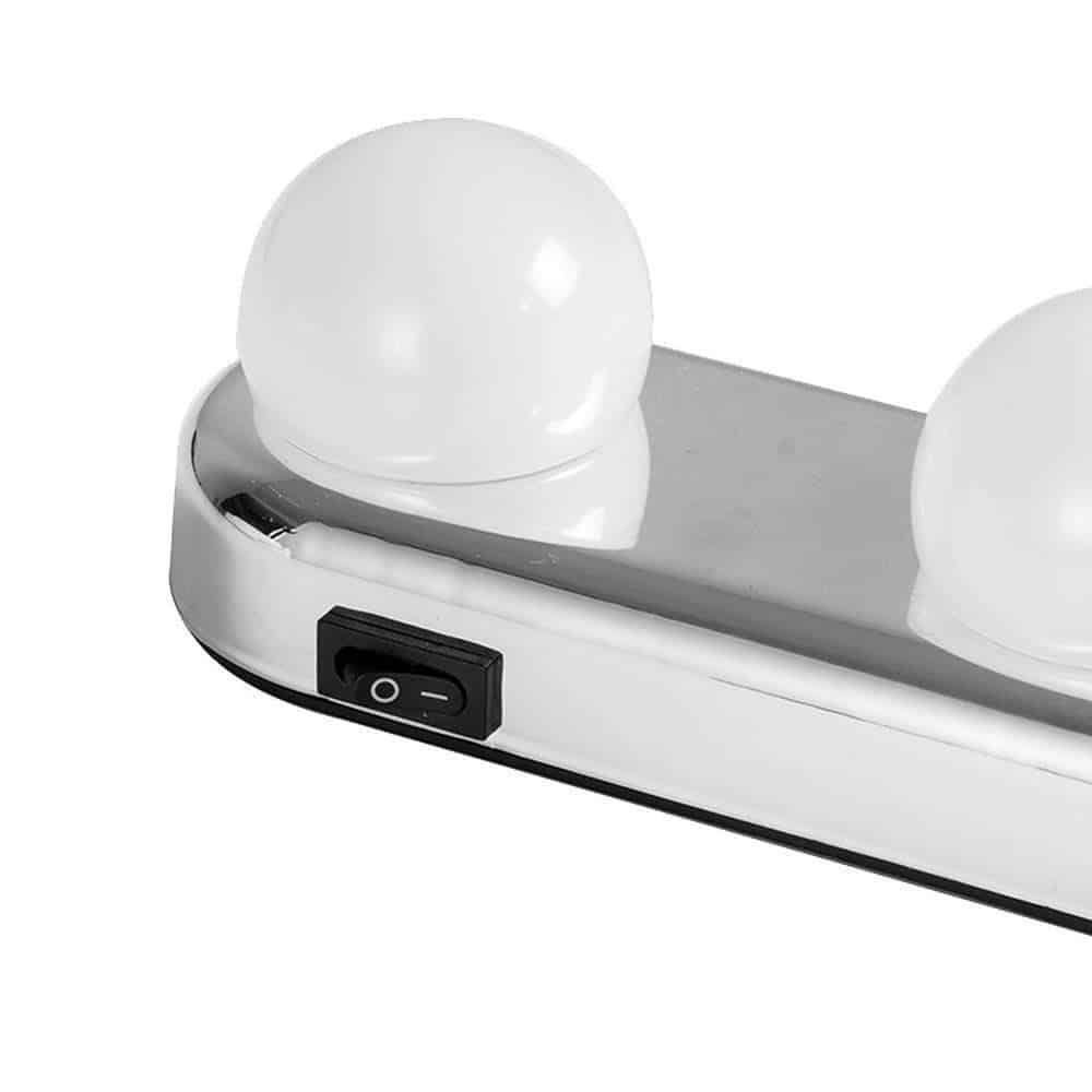 Hollywood LED Makeuplys m/sugekop til spejl