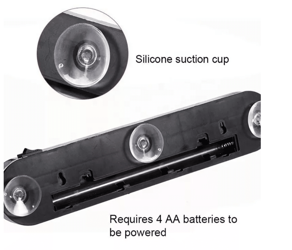 Hollywood LED Makeuplys m/sugekop til spejl