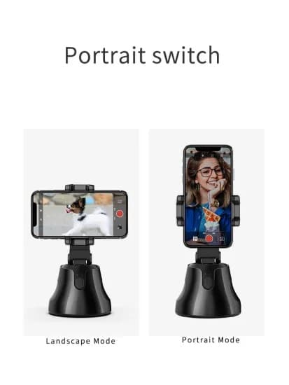 Smartphone selfie-stick - Intelligent 360° auto-tracking