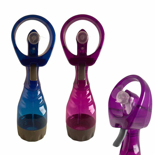 Håndblæser med vandforstøver (kølende vandstøv til varmen)