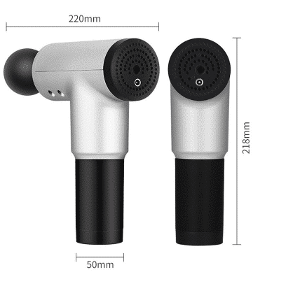 Massage pistol til dybtgående vibrationsmassage