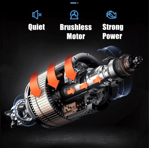 Massage pistol til dybtgående vibrationsmassage