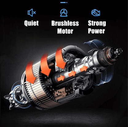 Massage pistol til dybtgående vibrationsmassage