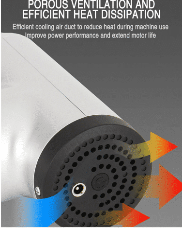 Massage pistol til dybtgående vibrationsmassage