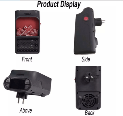 Mini EL Pejs og varmeblæser (laver hyggeligt lys)