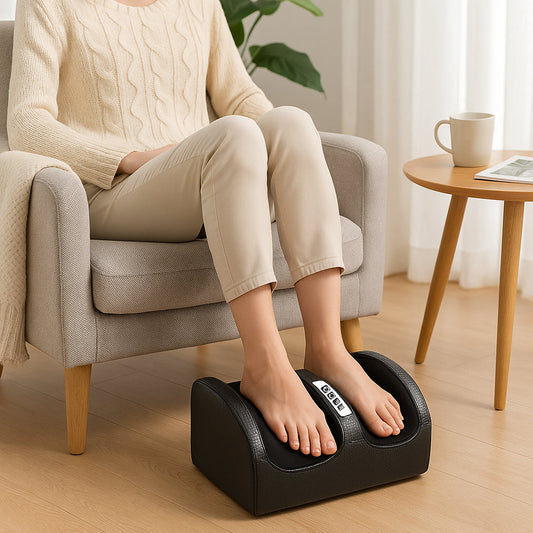 Shiatsu Fodmassageapparat med Varme – Slip af med ømme fødder og træthed