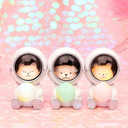 LED Astronaut natlys med dyr