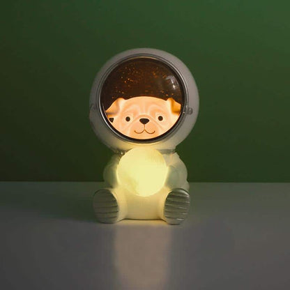LED Astronaut natlys med dyr