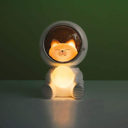 LED Astronaut natlys med dyr