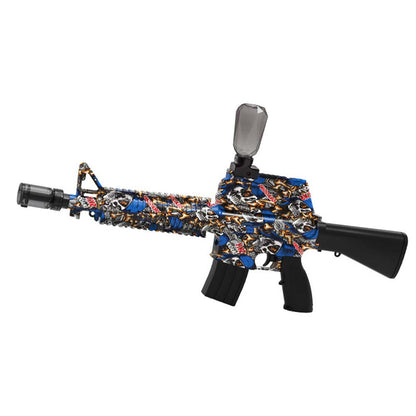 Gel Blaster M16 - elektrisk med lysende lyddæmper
