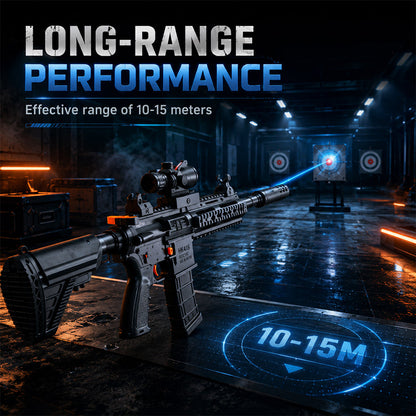 Gelblaster inkl. gelékugler - langdistance med kikkertsigte model HK416