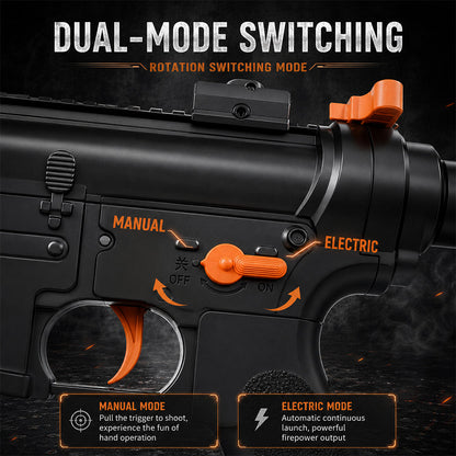 Gelblaster inkl. gelékugler - langdistance med kikkertsigte model HK416