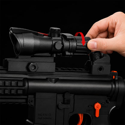 Gelblaster inkl. gelékugler - langdistance med kikkertsigte model HK416