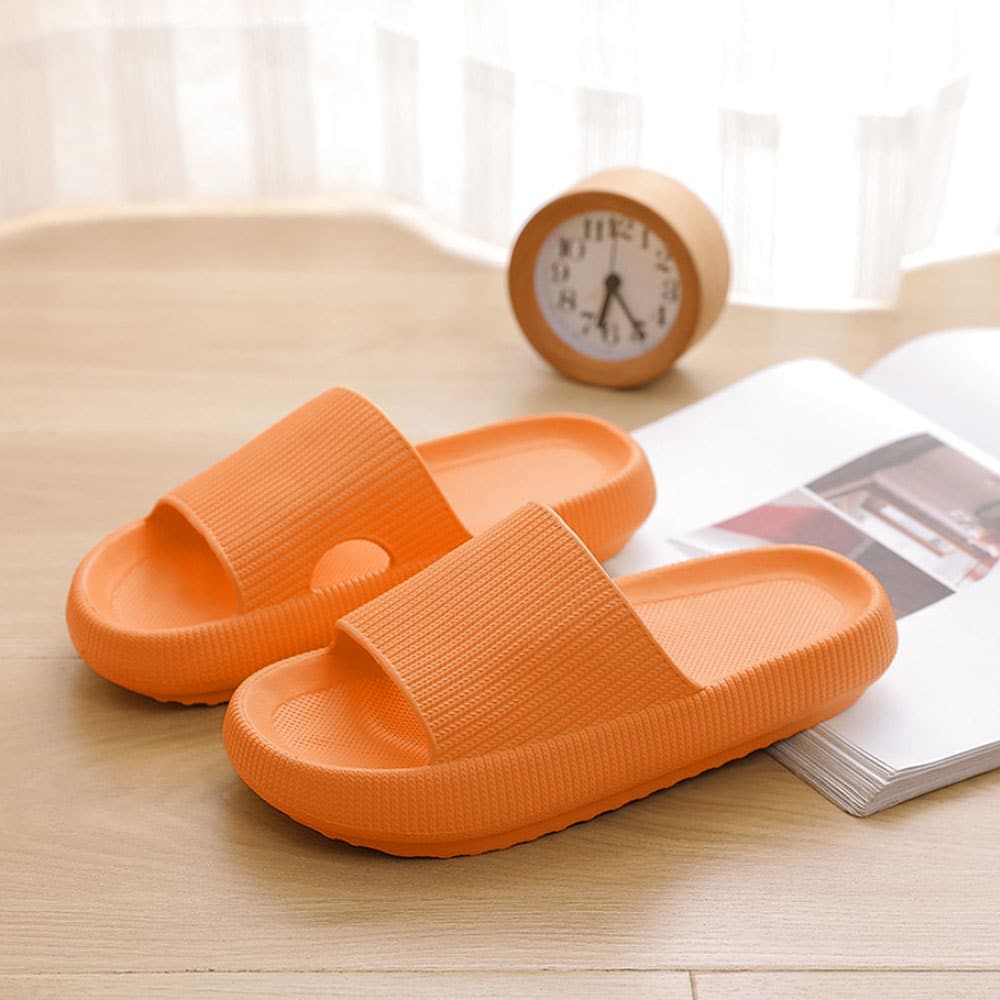 Slippers / Tøfler - Bløde &amp; Skridsikre i flere flotte farver (kendt som Happy Flops)