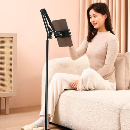 Gulvstander til tablet og smartphone - Justerbar og stabil løsning