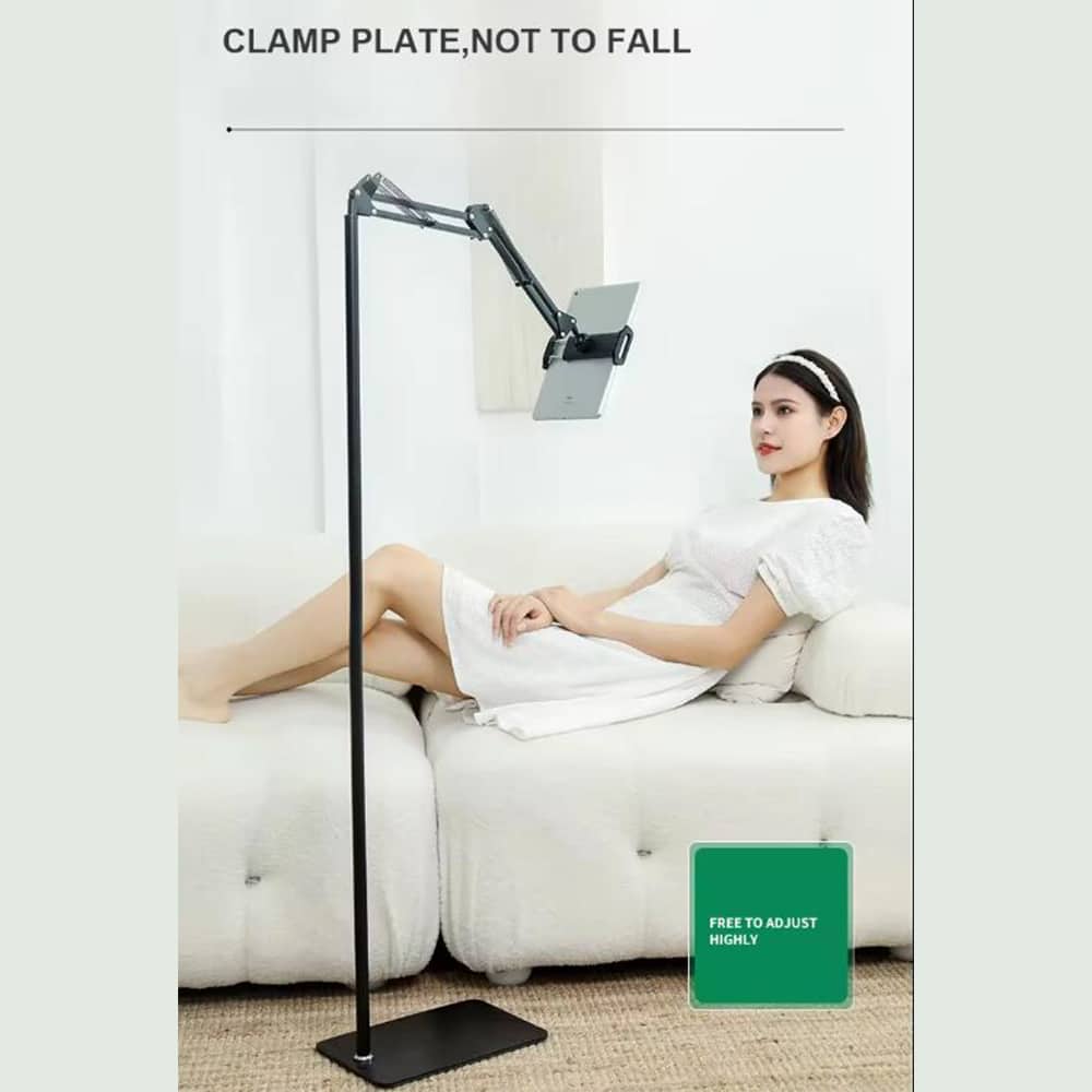 Gulvstander til tablet og smartphone - Justerbar og stabil løsning