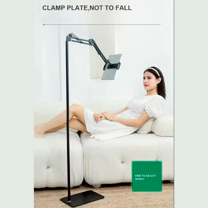 Gulvstander til tablet og smartphone - Justerbar og stabil løsning