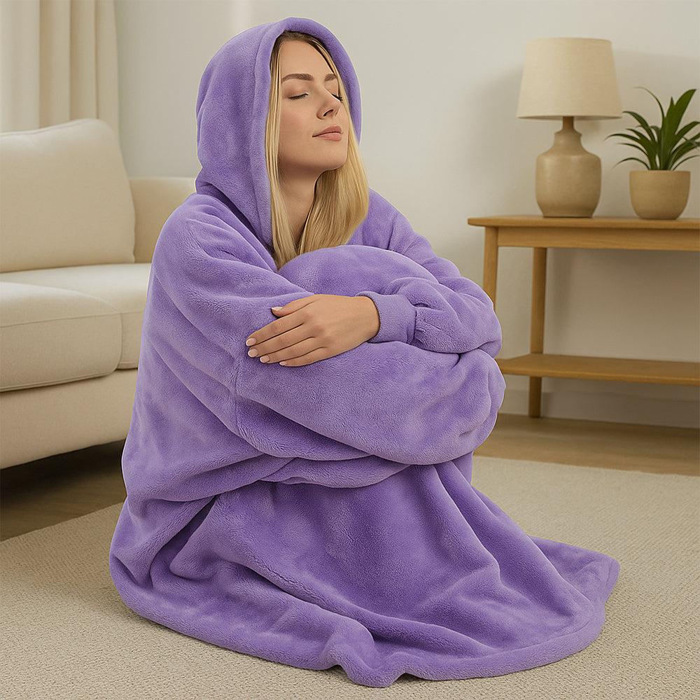 Oversized Hoodie Tæppe – den ultimative hygge og komfort!