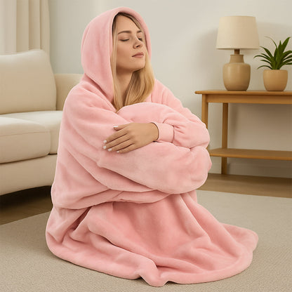 Oversized Hoodie Tæppe – den ultimative hygge og komfort!