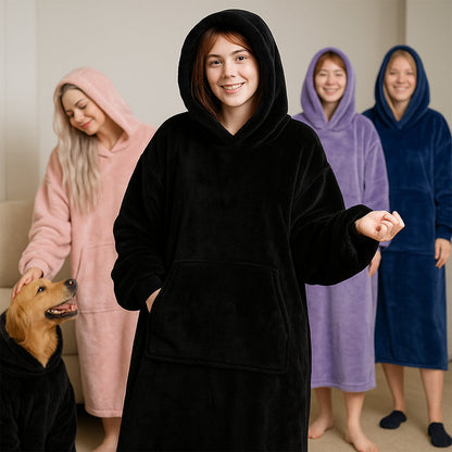 Oversized Hoodie Tæppe – den ultimative hygge og komfort!