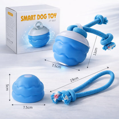 Smart Aktivitetsbold til Hunde – Automatisk & Interaktiv