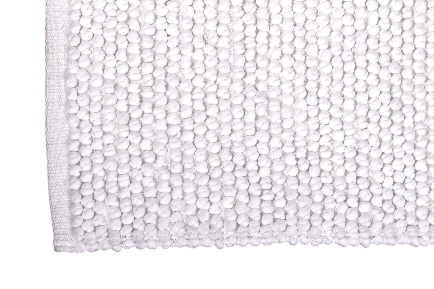 Tæppe - Popcorn - 60x90 cm. bomuldmix (Fås i 3 forskellige farver)